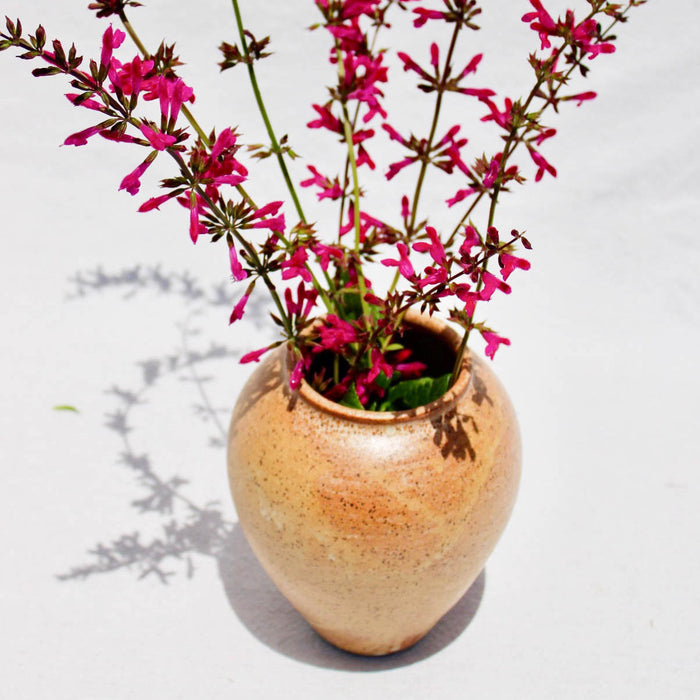 One Off Vase in Shino Glaze