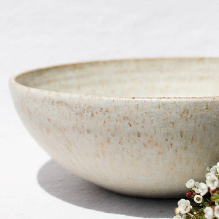 One Off Large Serving Bowl in Sand Dune