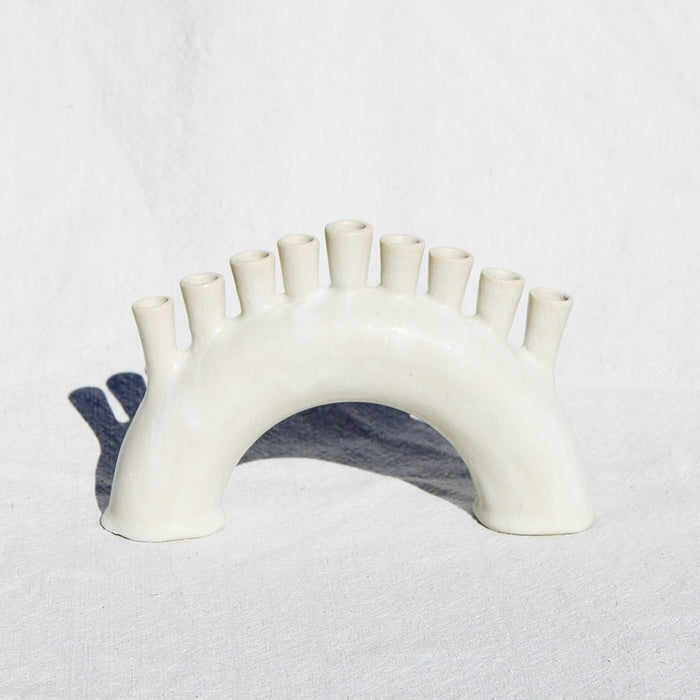 Wave Menorah in Sand Dune