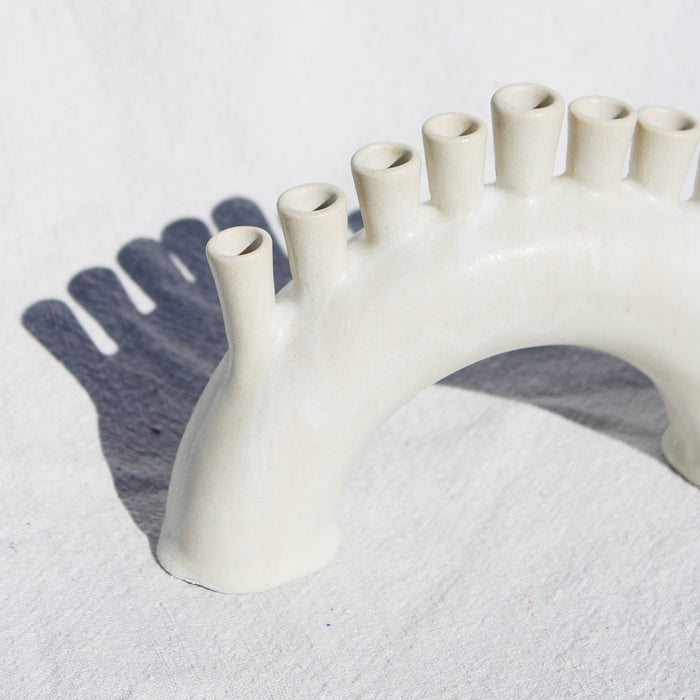 Wave Menorah in Sand Dune