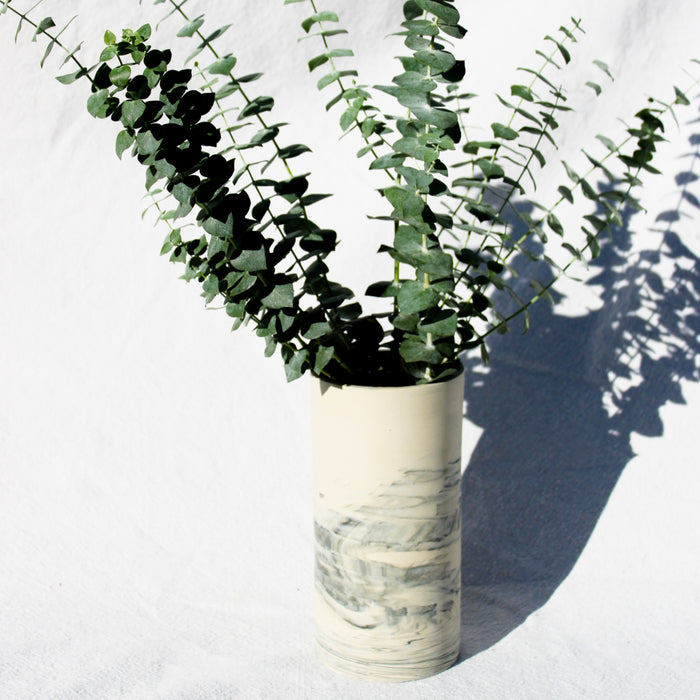 Ripple Cylinder Vase- Medium