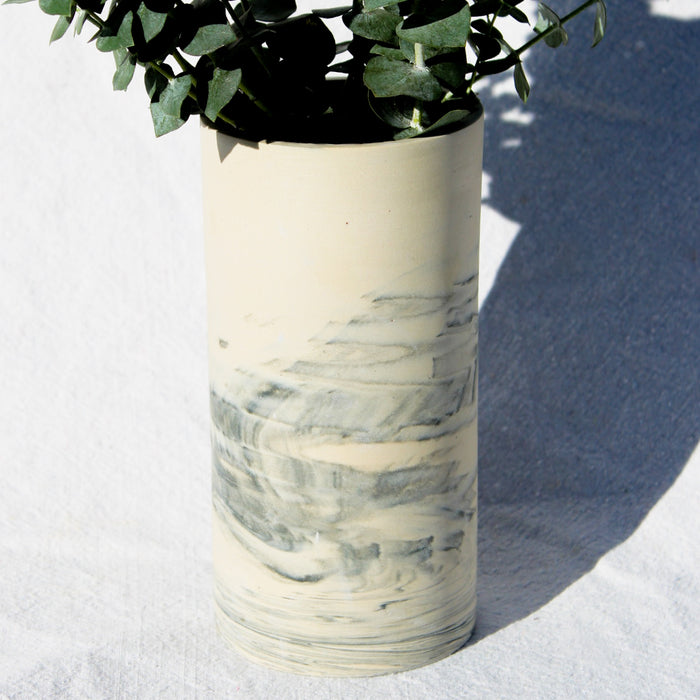 Ripple Cylinder Vase- Medium