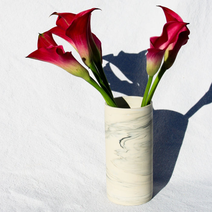 Ripple Cylinder Vase- Small