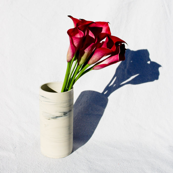 Ripple Cylinder Vase- Small